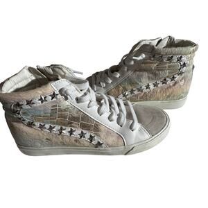 Vintage Havana - Crame Hightop Shoes - Women's‎ Size 10